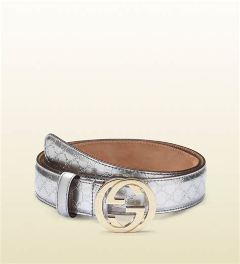 silver and gold gucci belt|genuine leather gucci belt women.